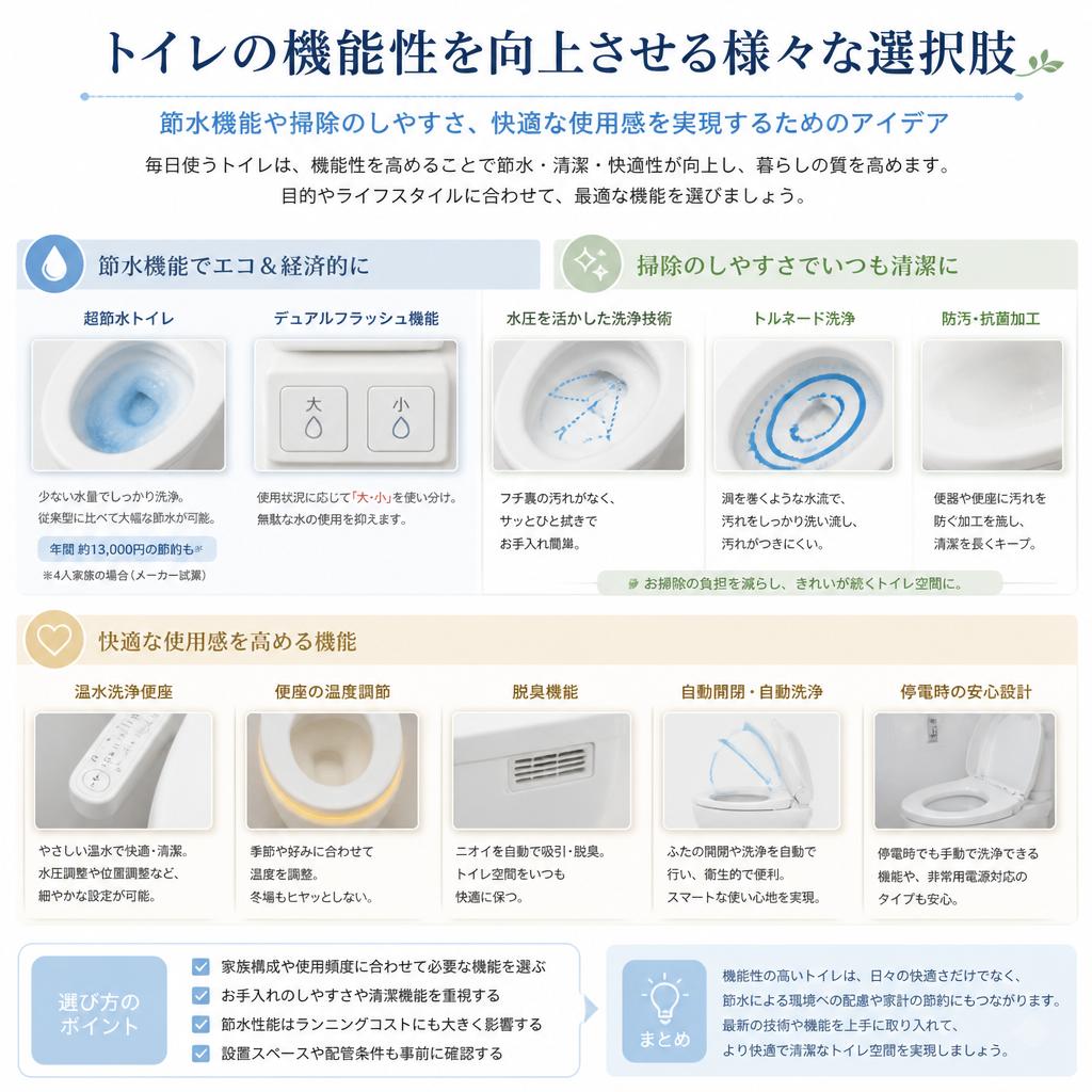 3. 機能性向上のための選択肢