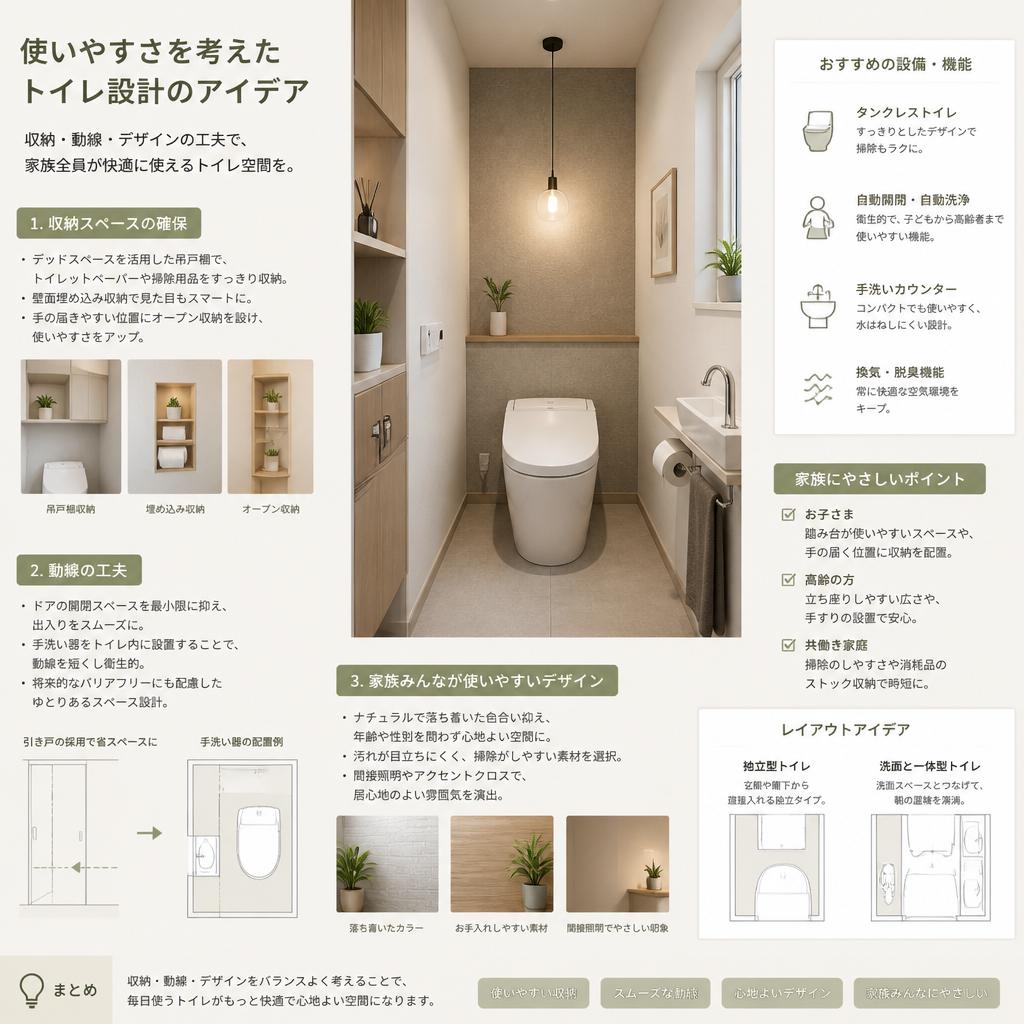 使い勝手の良い設計