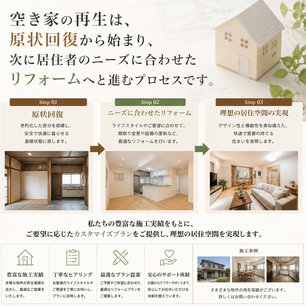 居住空間の再生プロセス