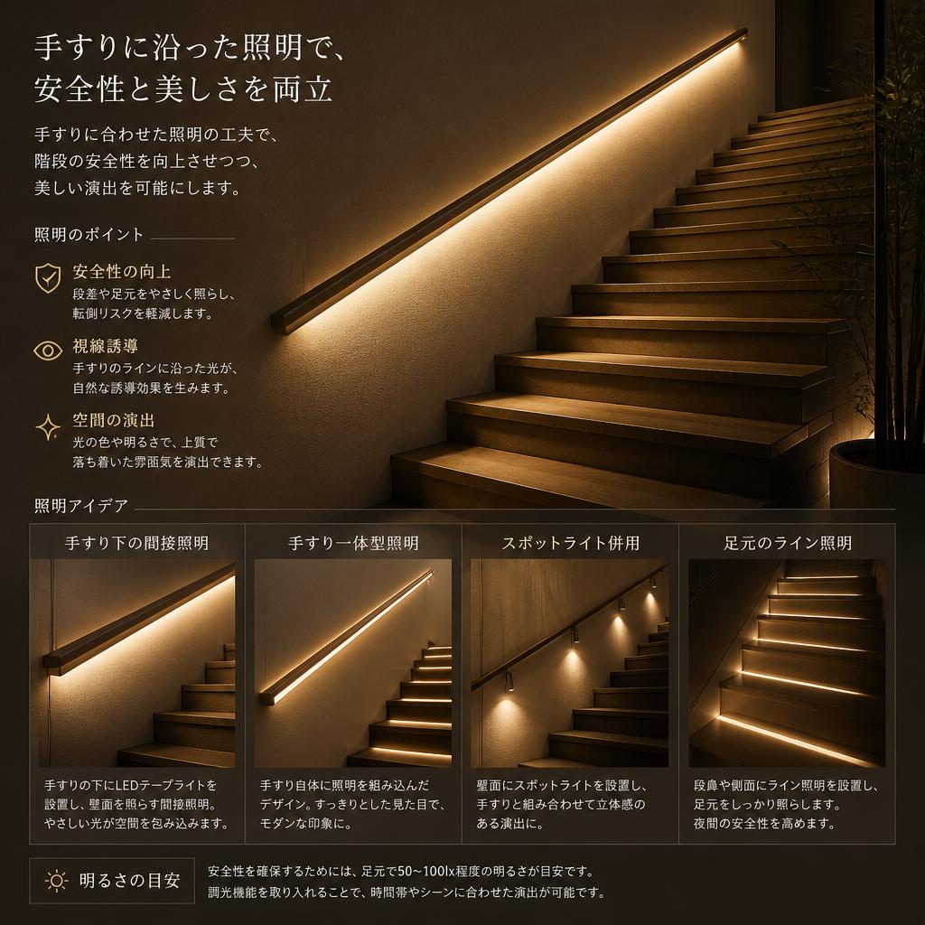 照明と組み合わせた演出効果