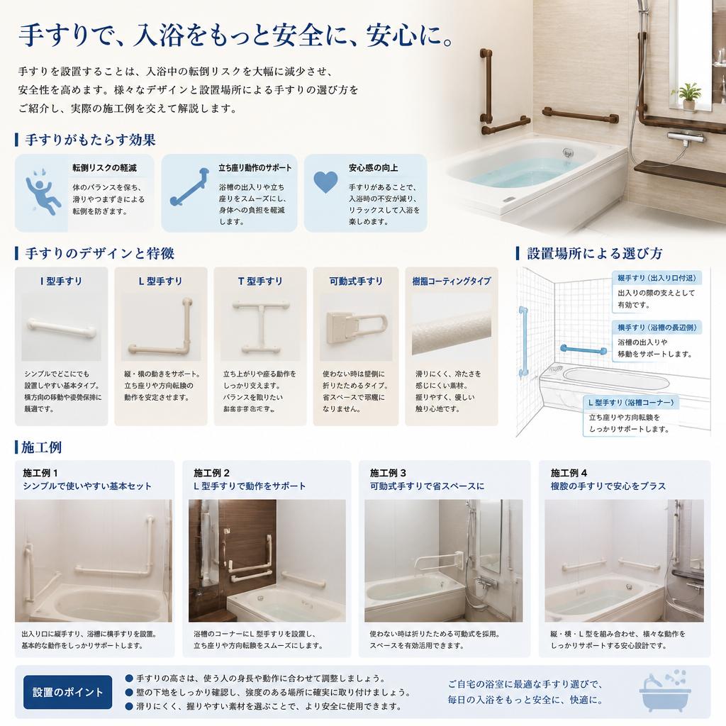 手すりの効果と必要性