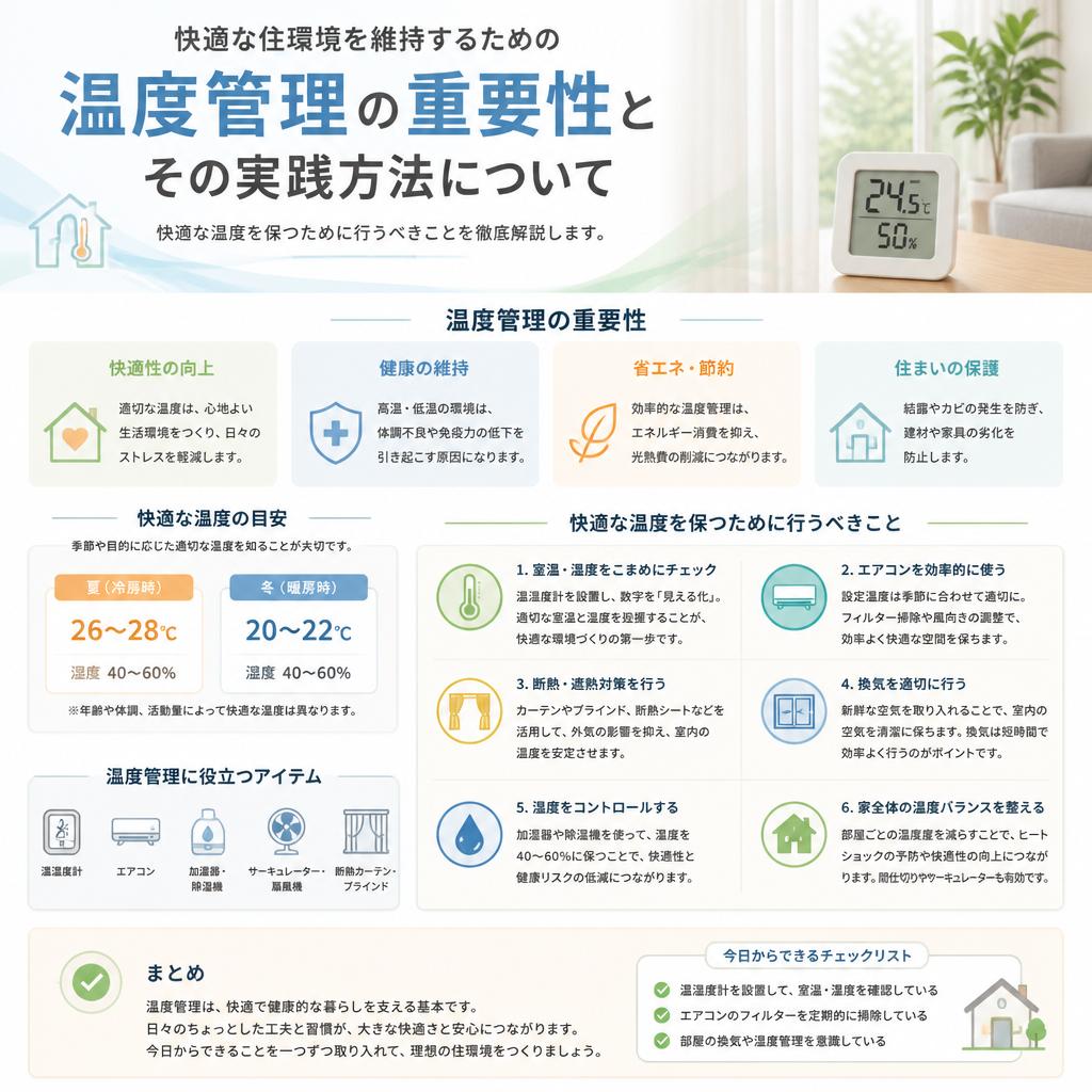 温度管理のコツ