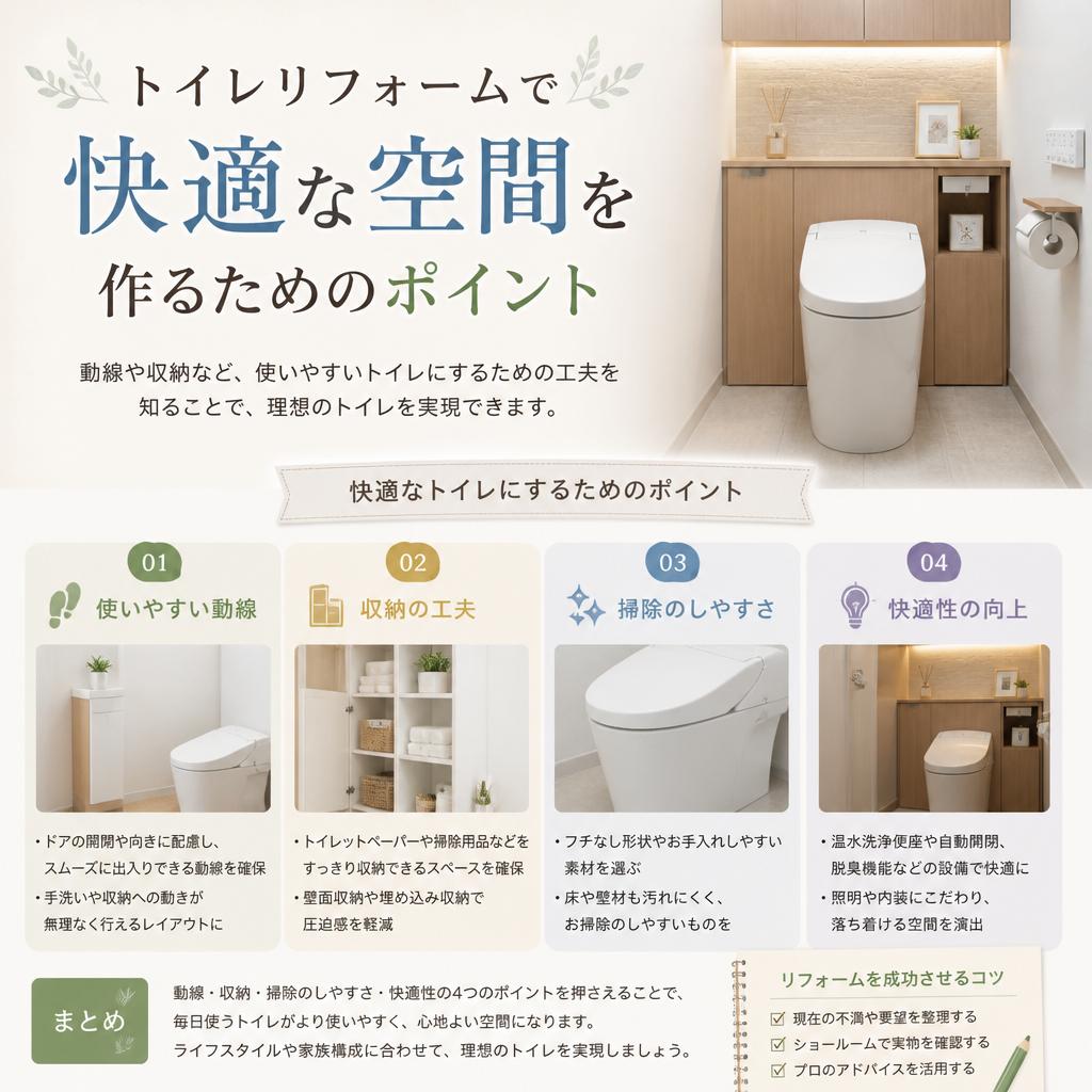 快適な空間作りのポイント