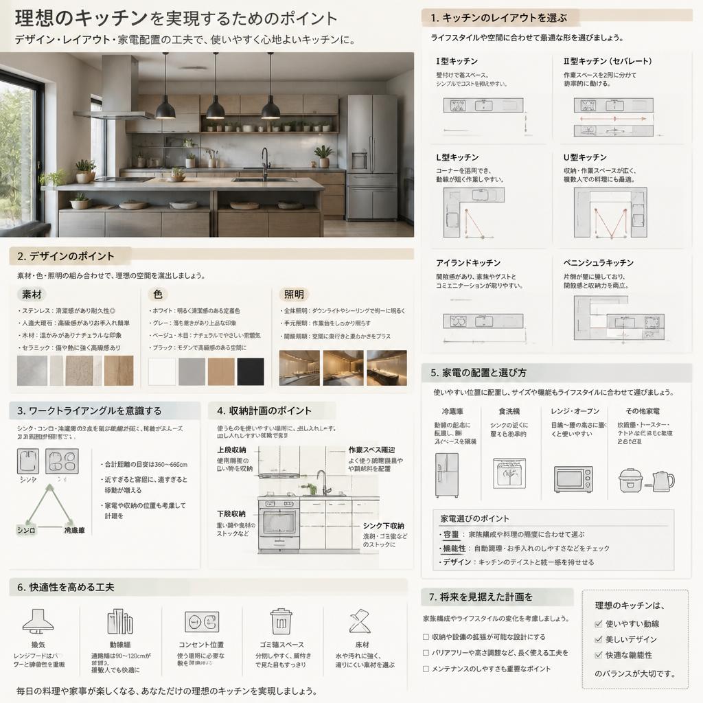 2. キッチンリフォームのポイント