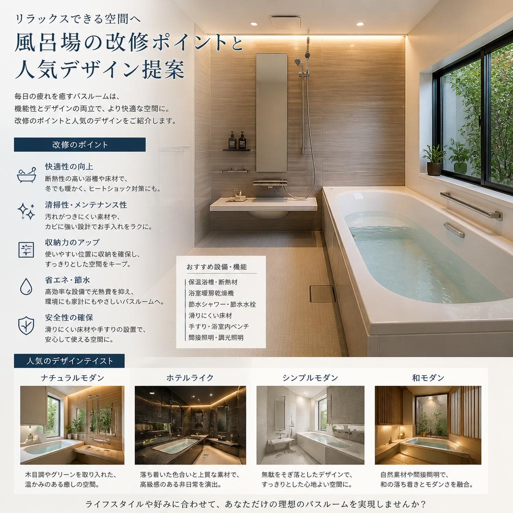 風呂場改修の重要性