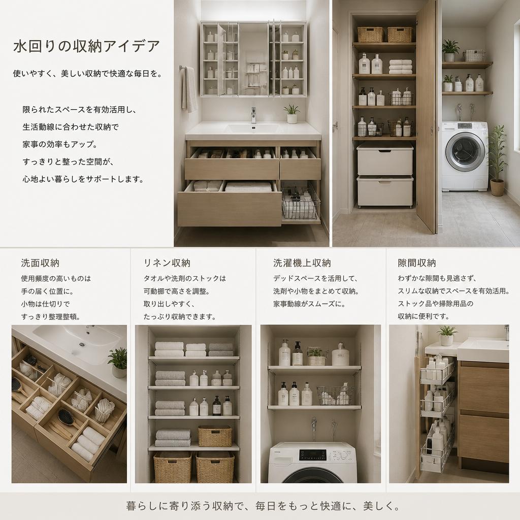 3. 機能性と美しさを兼ね備えた収納提案