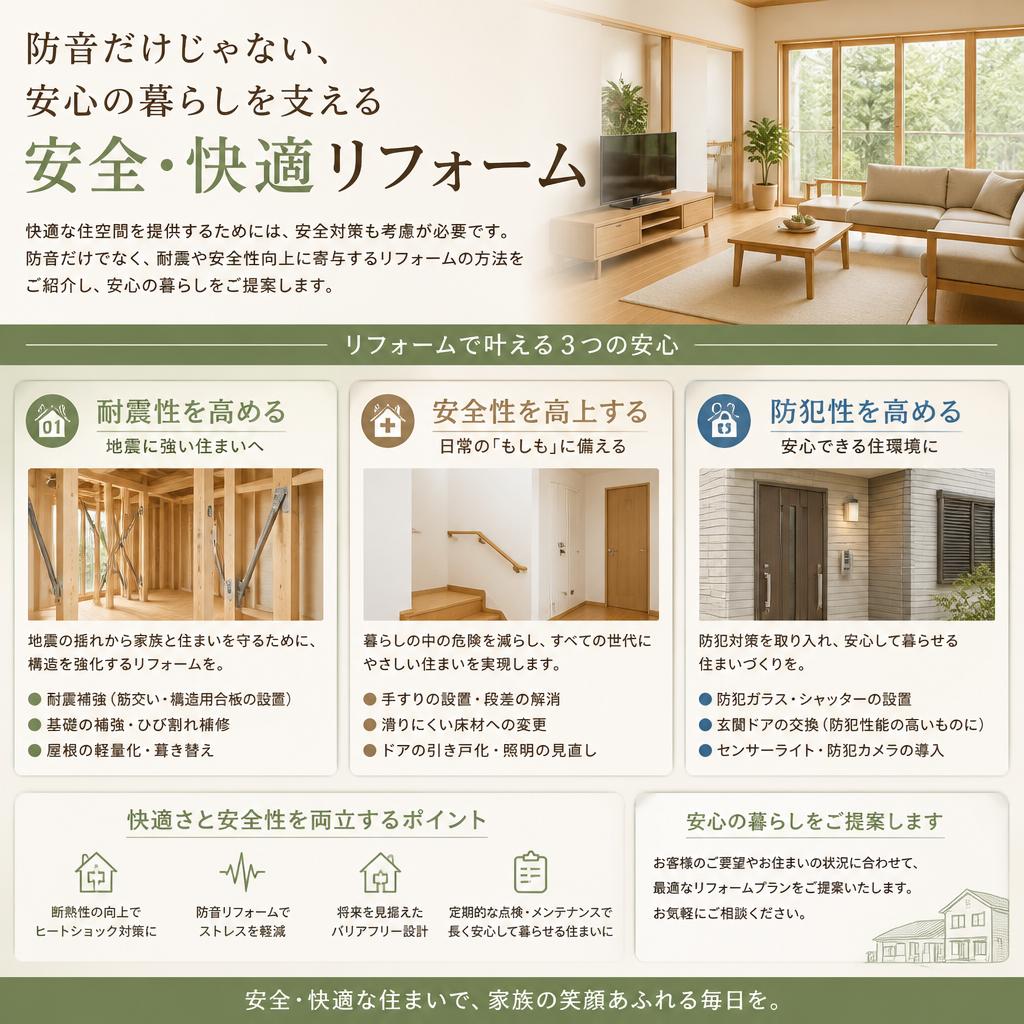 3. 安全対策としてのリフォーム