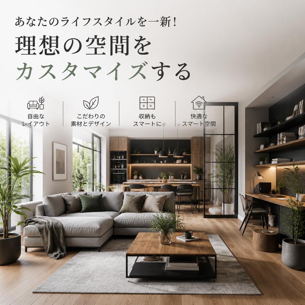 あなたのライフスタイルを一新！理想の空間をカスタマイズする