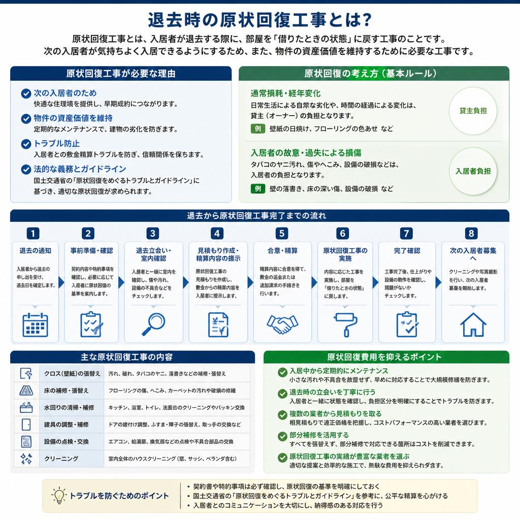 原状回復工事の必要性