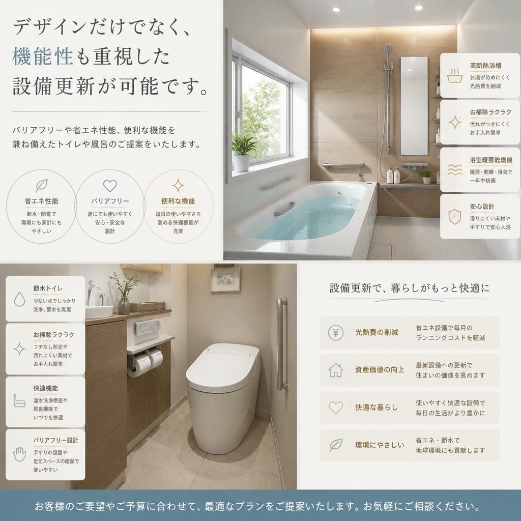 機能面も妥協しない！