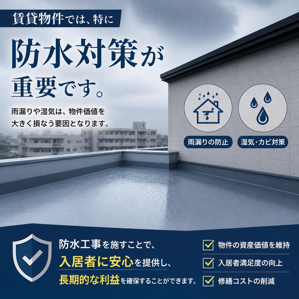 4. 防水工事の重要性