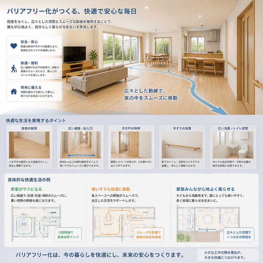 快適さを追求した住環境
