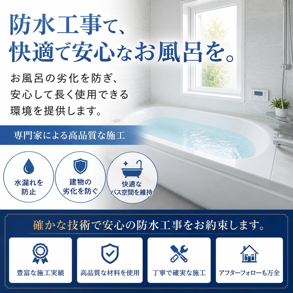 3. 防水工事で安心な住まいに