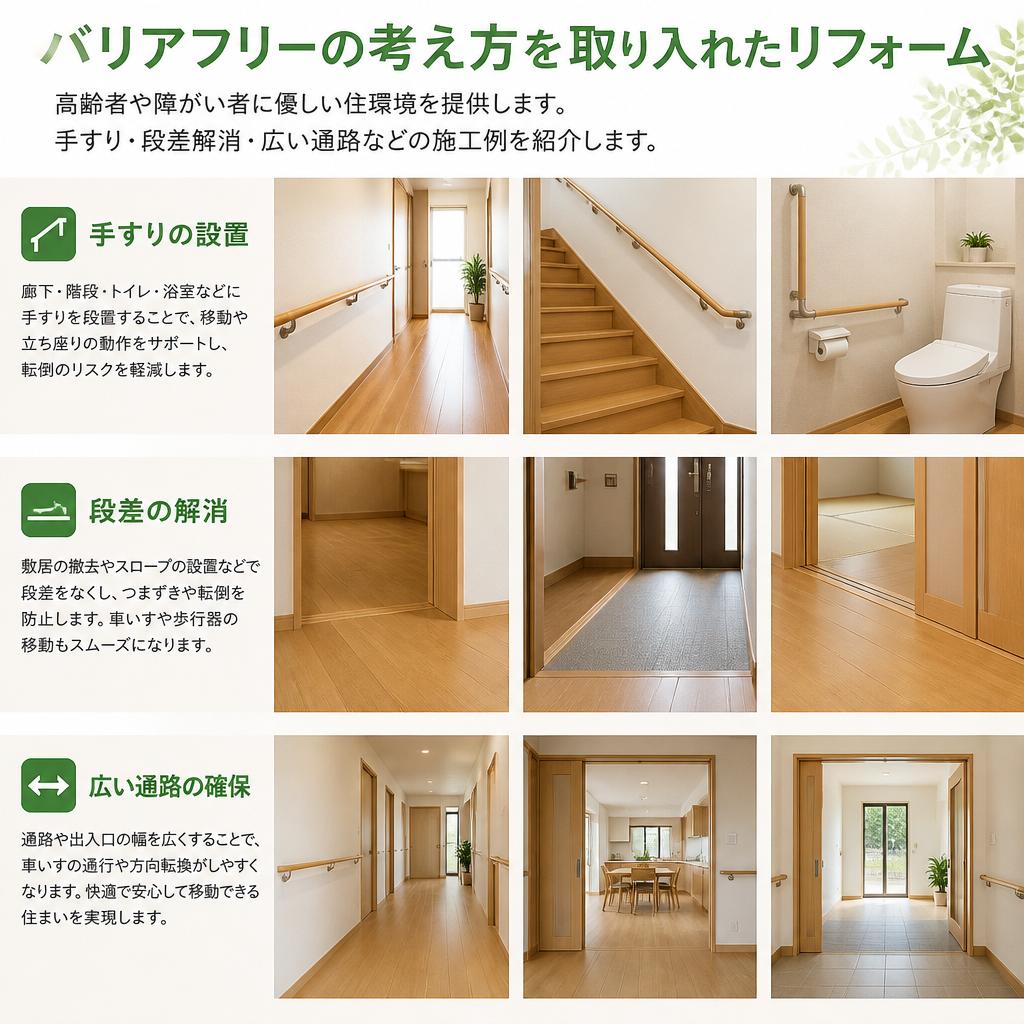 2. バリアフリーリフォームのすすめ