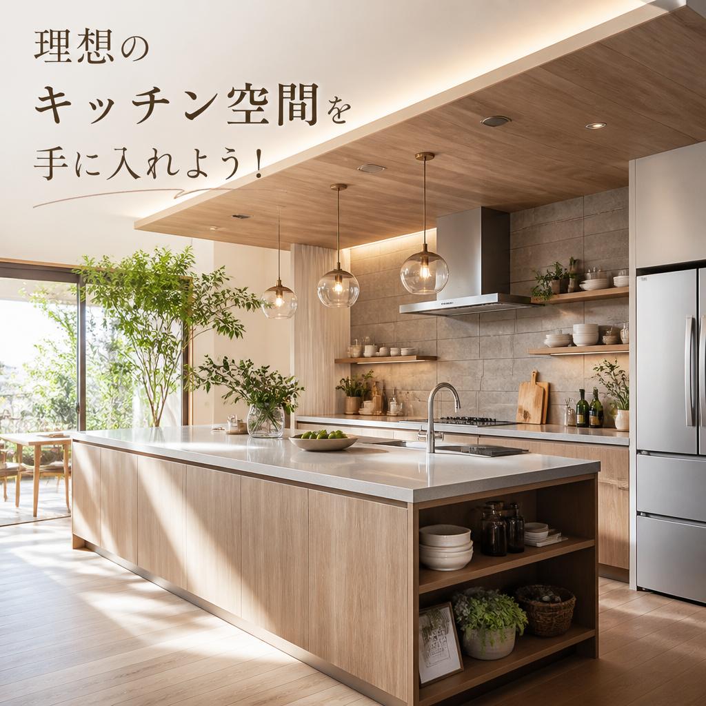 理想のキッチン空間を手に入れよう！