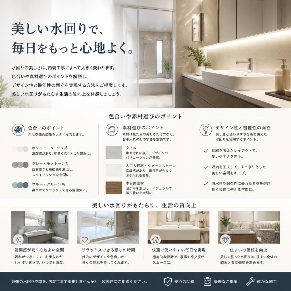 美しさを引き立てる内装工事