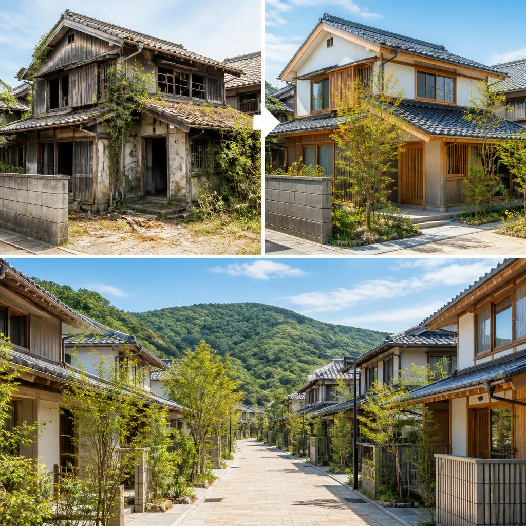 地域貢献: 空き家活用で街を元気に