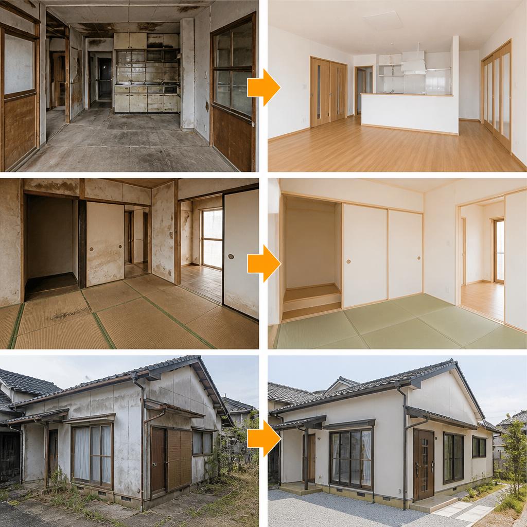 価値向上につながる具体的な工事内容