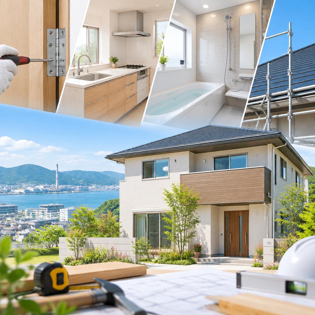 小さな修理から大規模な工事まで、住まいの困りごとをまるごと解決。周南市のリフォームは、周南住建株式会社へ。