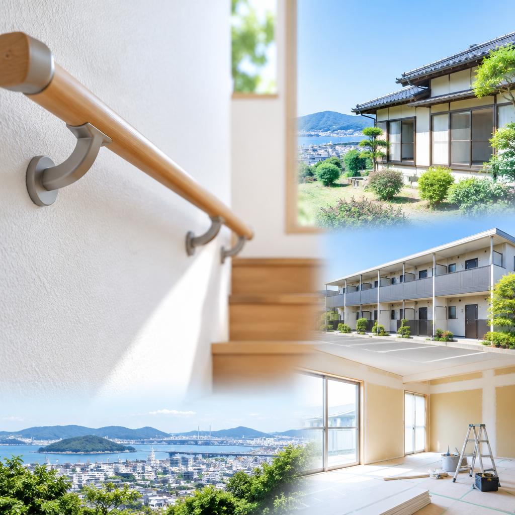 手すり一本から、住まいの安心を。周南市の手すり設置・空き家管理・アパートリフォームは周南住建株式会社へ