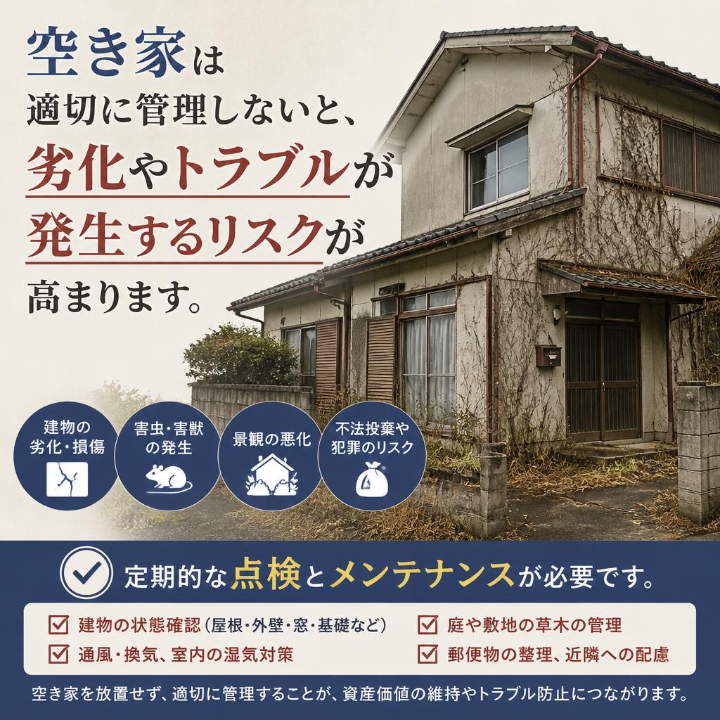 2. 空き家管理の重要性