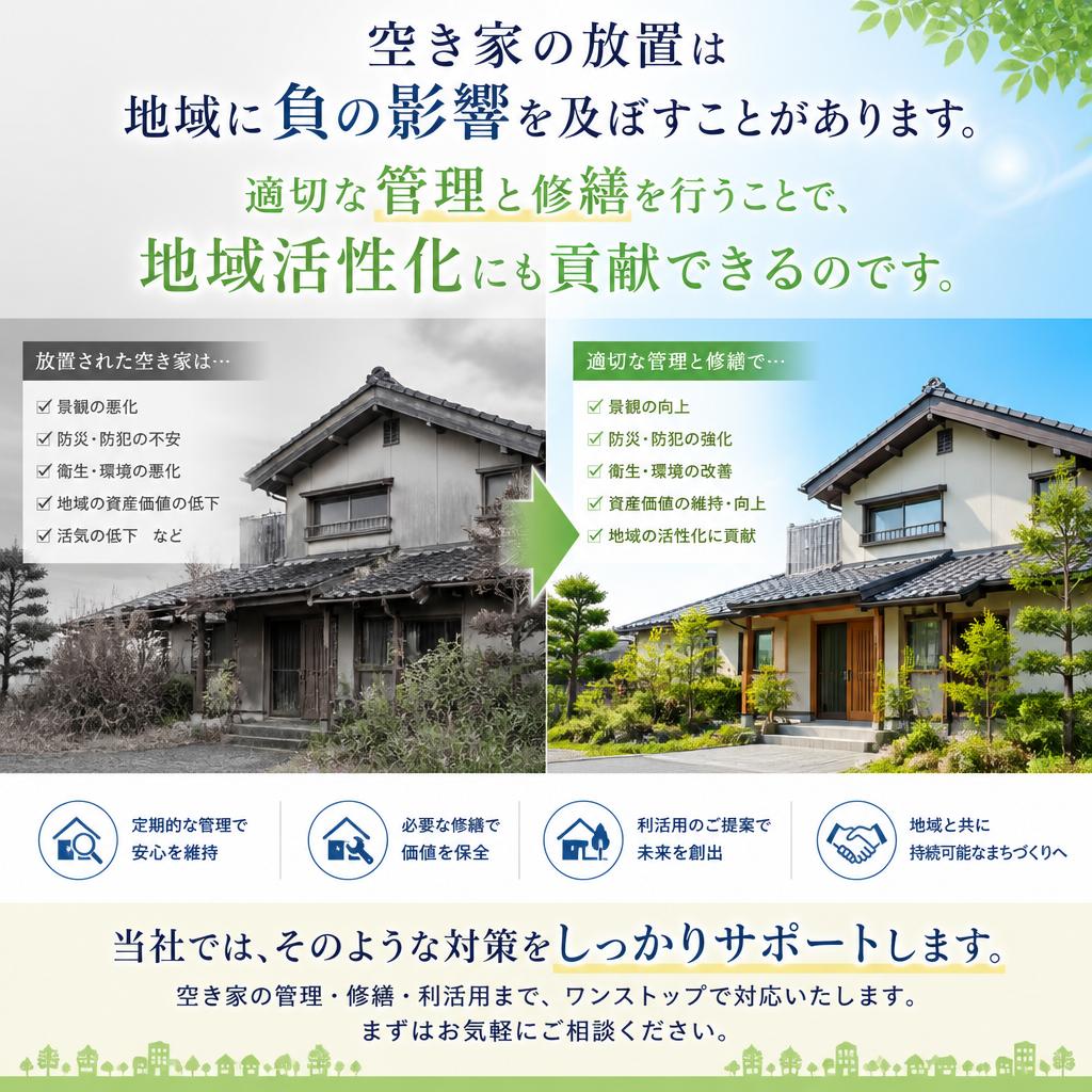 空き家対策の必要性