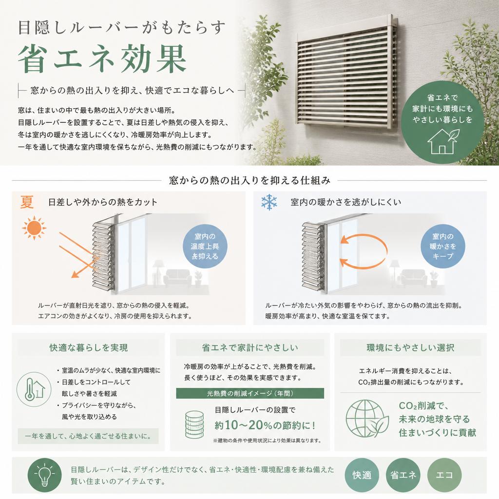 省エネ効果を考慮した選び方
