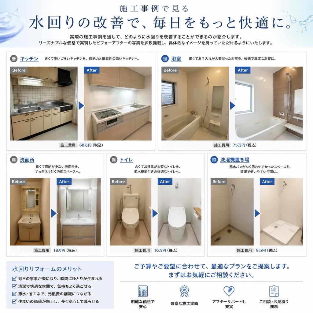 施工事例で見る実績