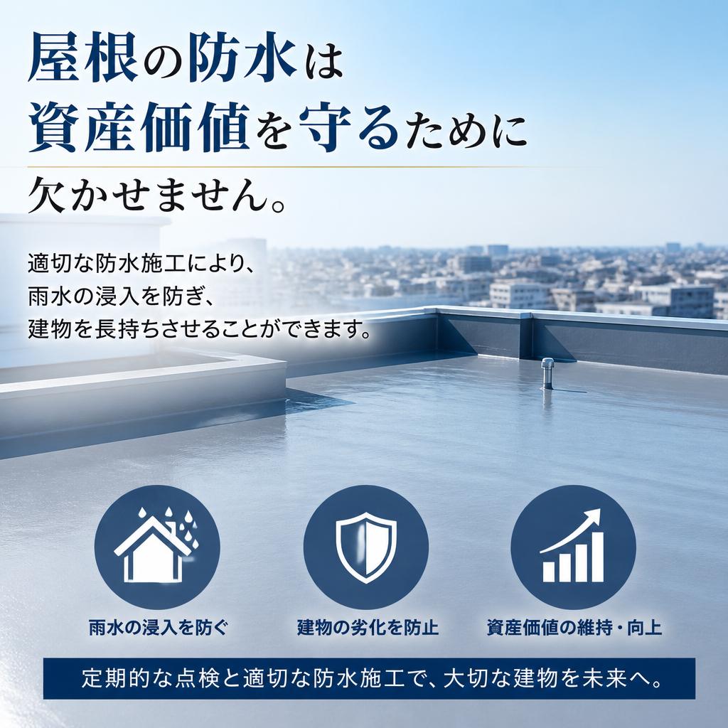 防水施工の重要性