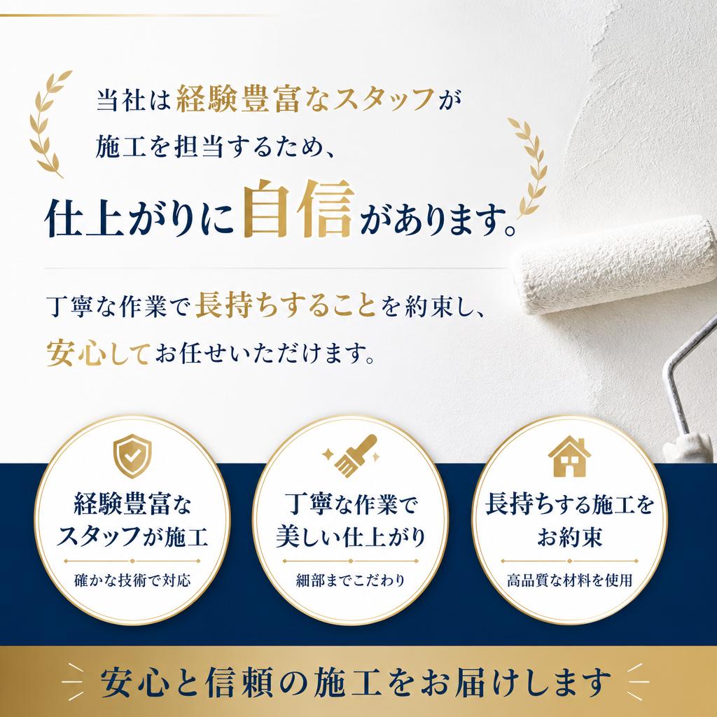4. 施工品質へのこだわり