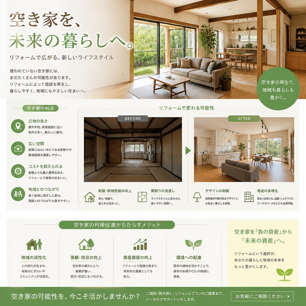 空き家活用のご提案