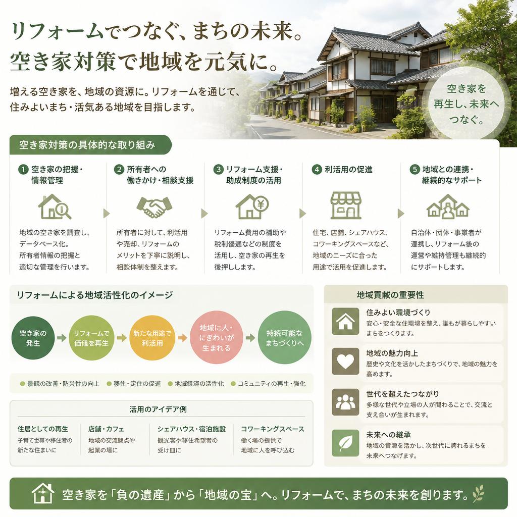 4. 空き家対策による地域貢献