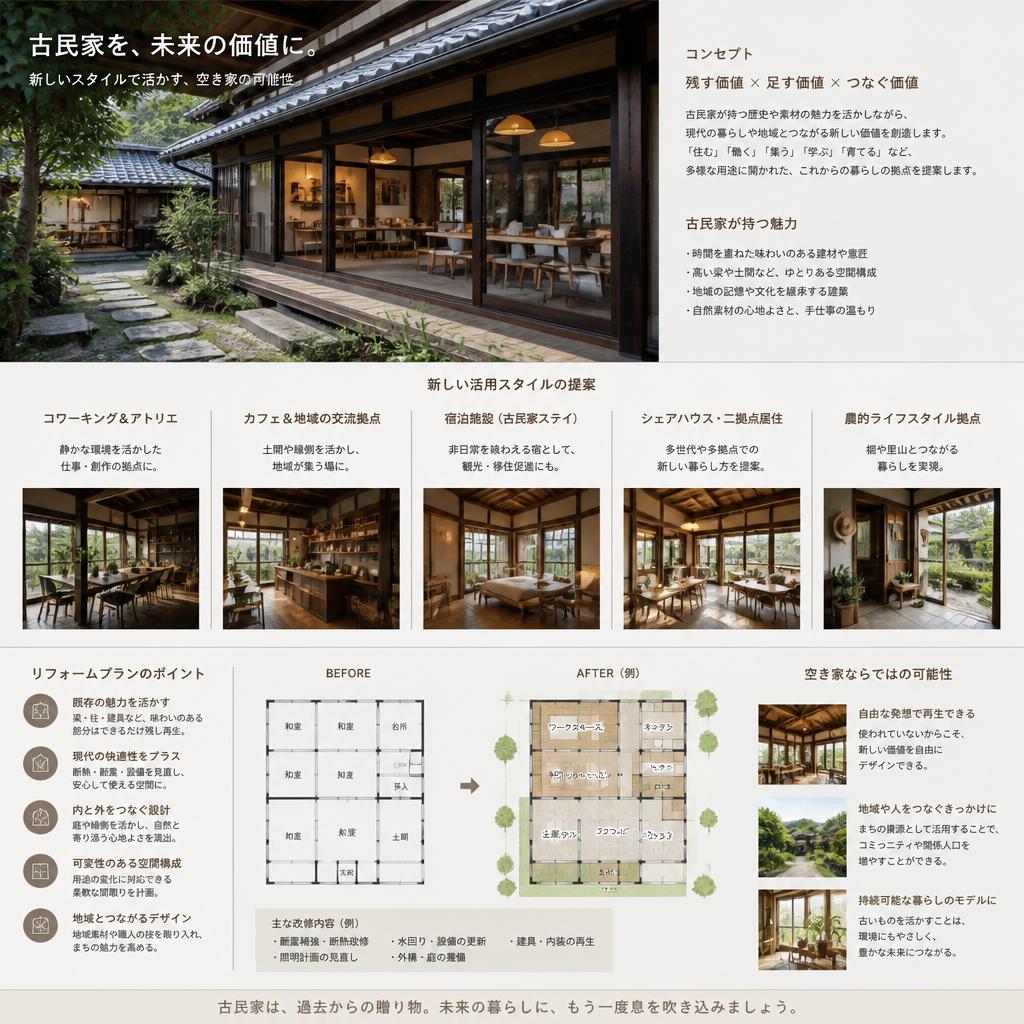 空き家の魅力と活用方法