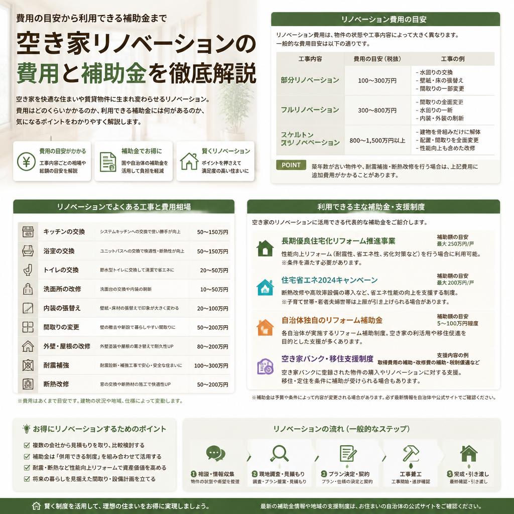 費用と補助金