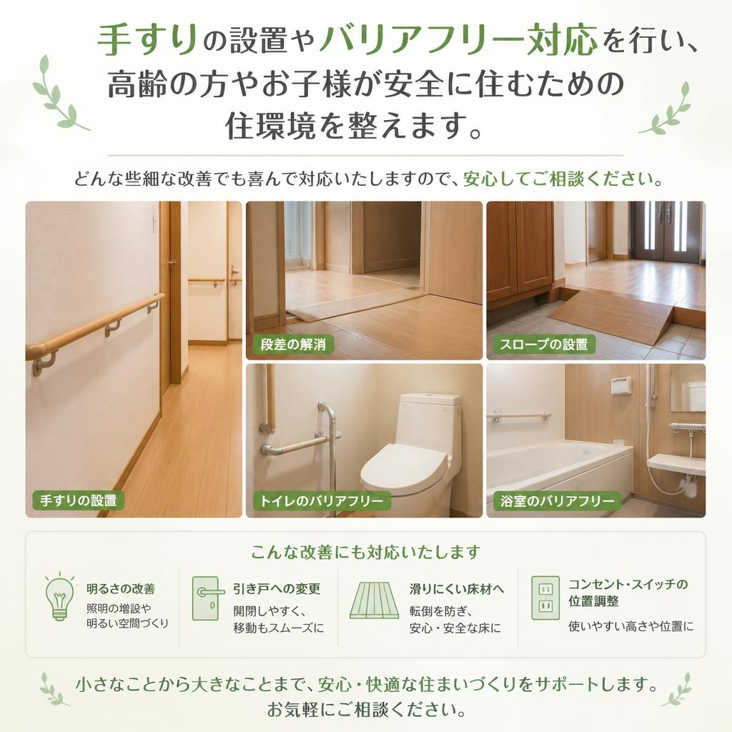 安心安全な住環境の実現