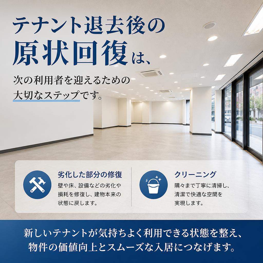 原状回復とその重要性