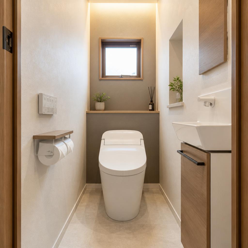 空き家のトイレを新しくリフォーム！