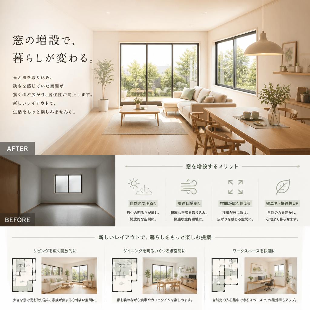 居住空間の拡張