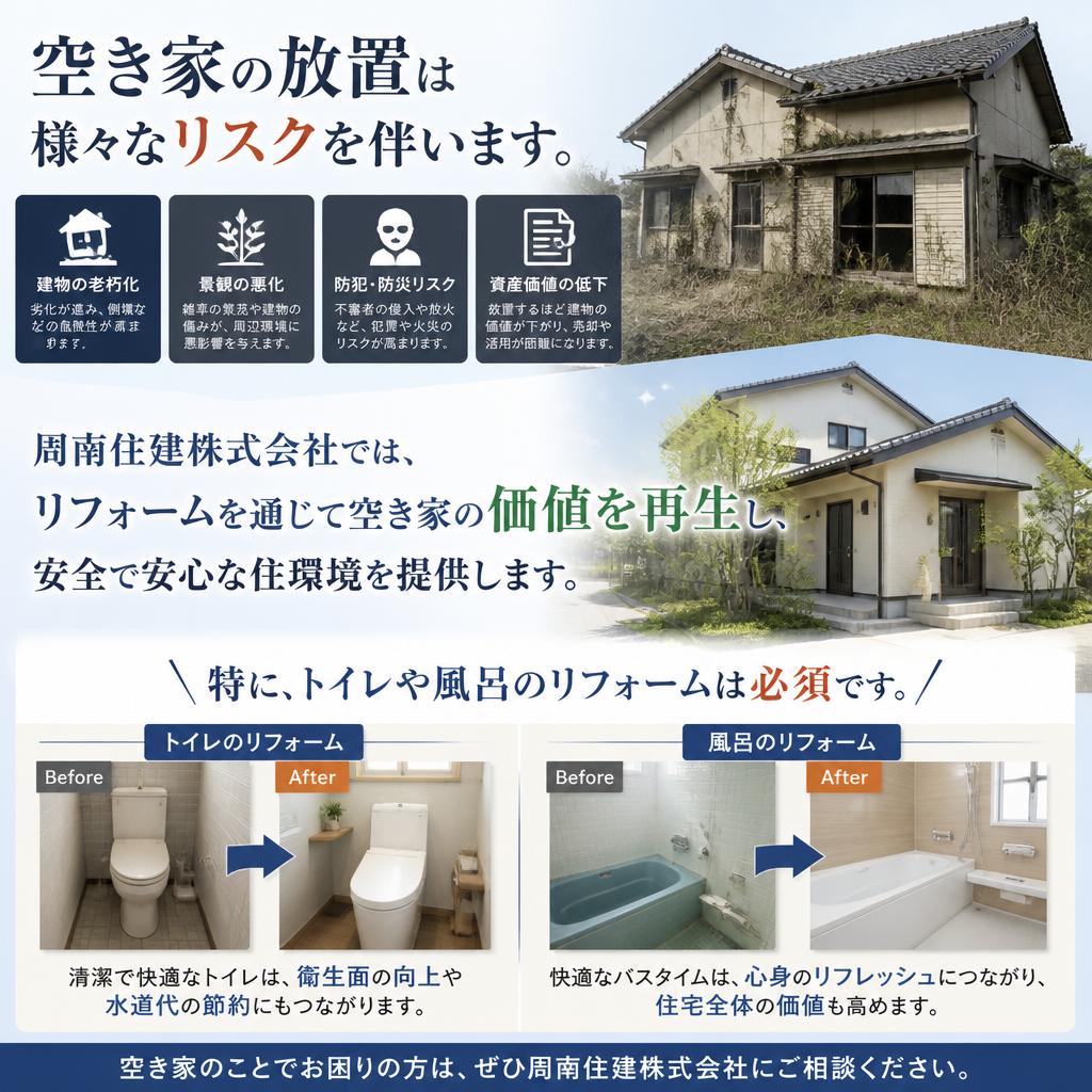 空き家対策にも対応