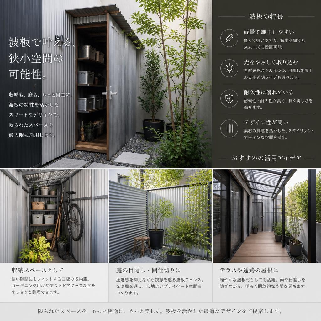 狭小空間の活用法