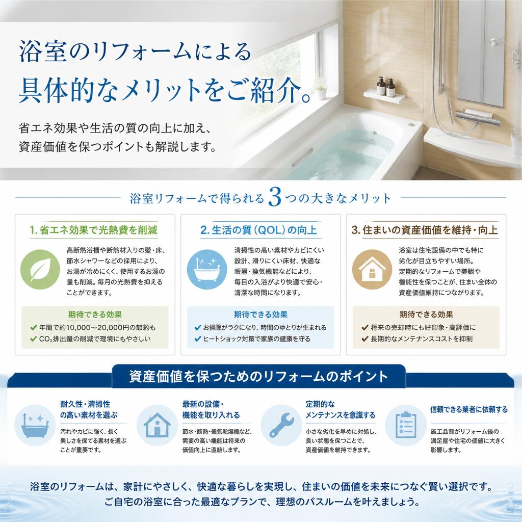 水回りリフォームの効果