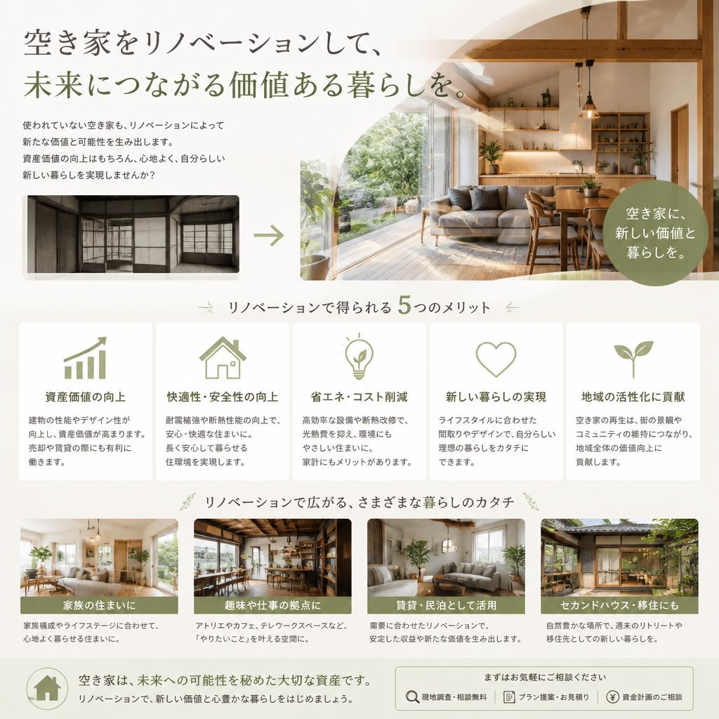 リノベーションのメリット