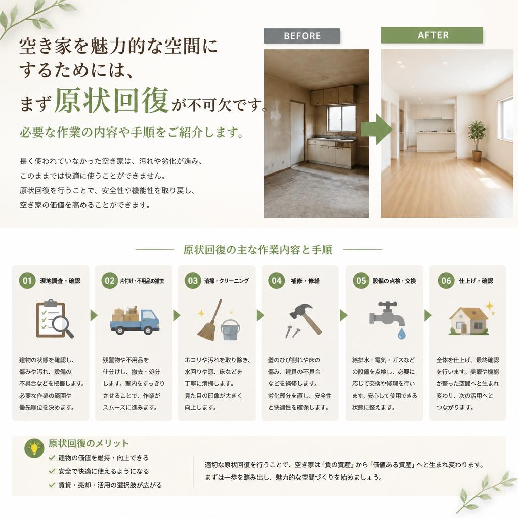 原状回復のプロセス