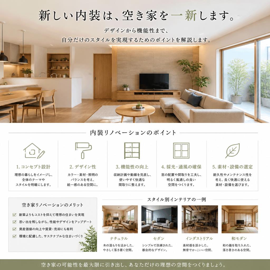 内装工事で作る理想の住空間