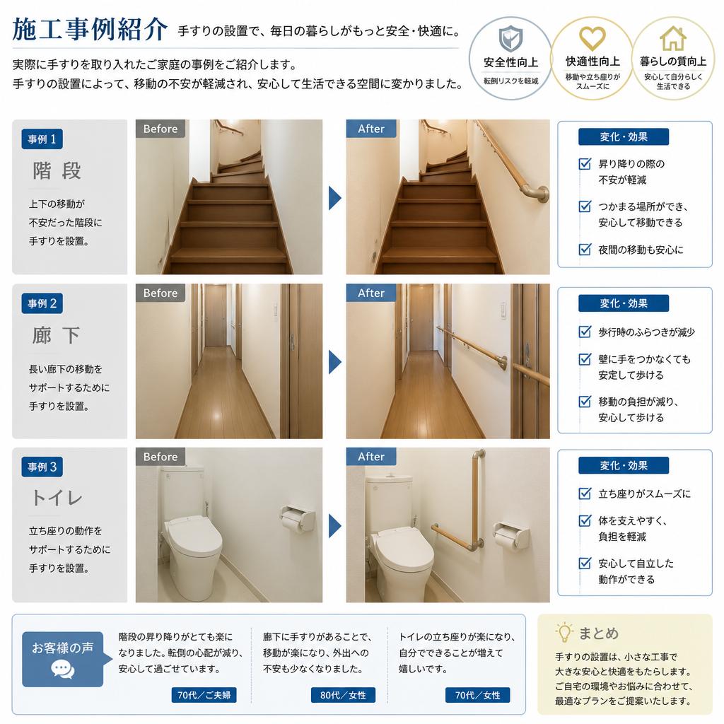 実績と施工事例
