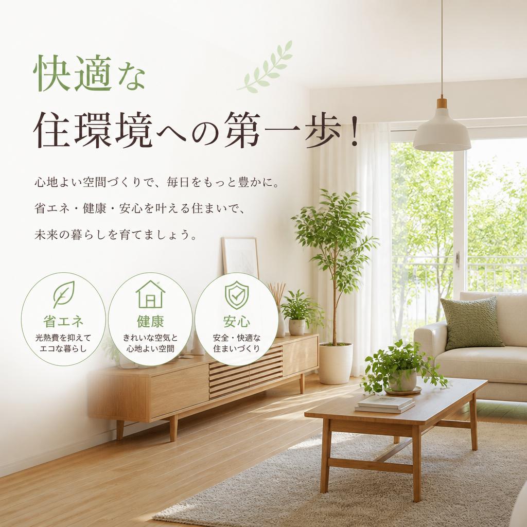 快適な住環境への第一歩！