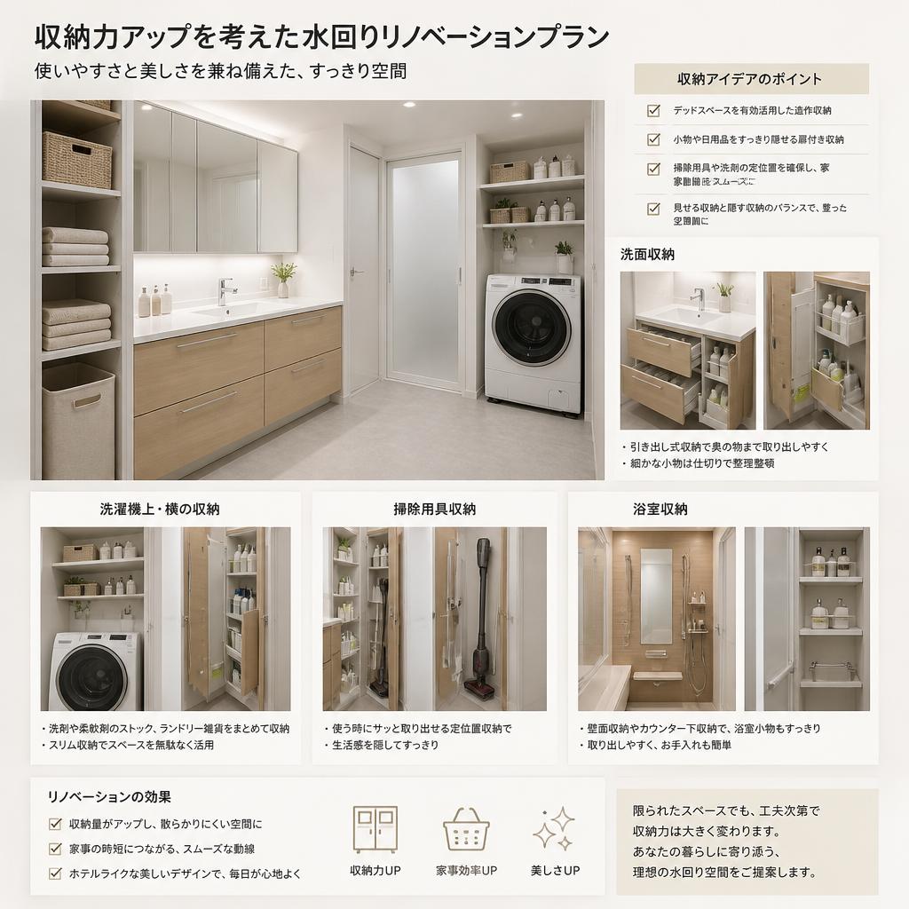 快適で機能的な収納プラン