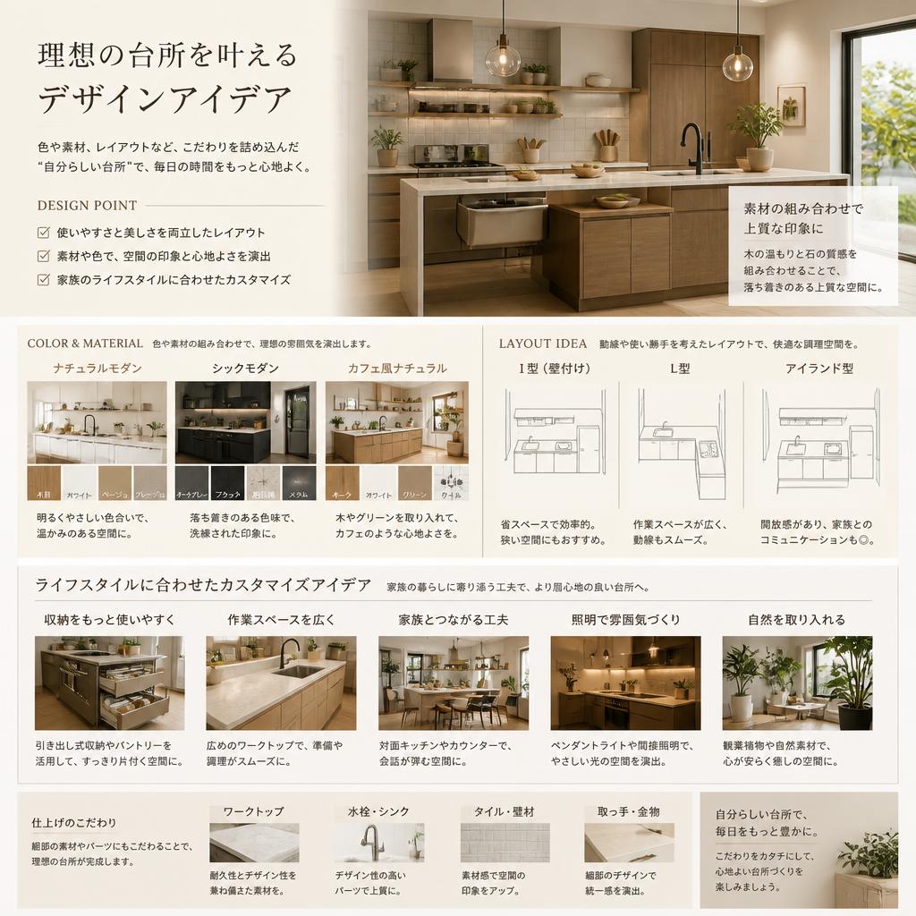 2. 理想の台所のデザイン