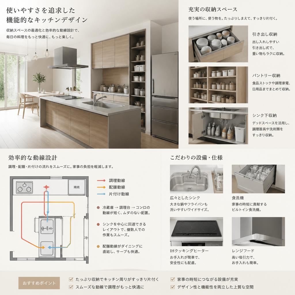 機能性を追求したデザイン